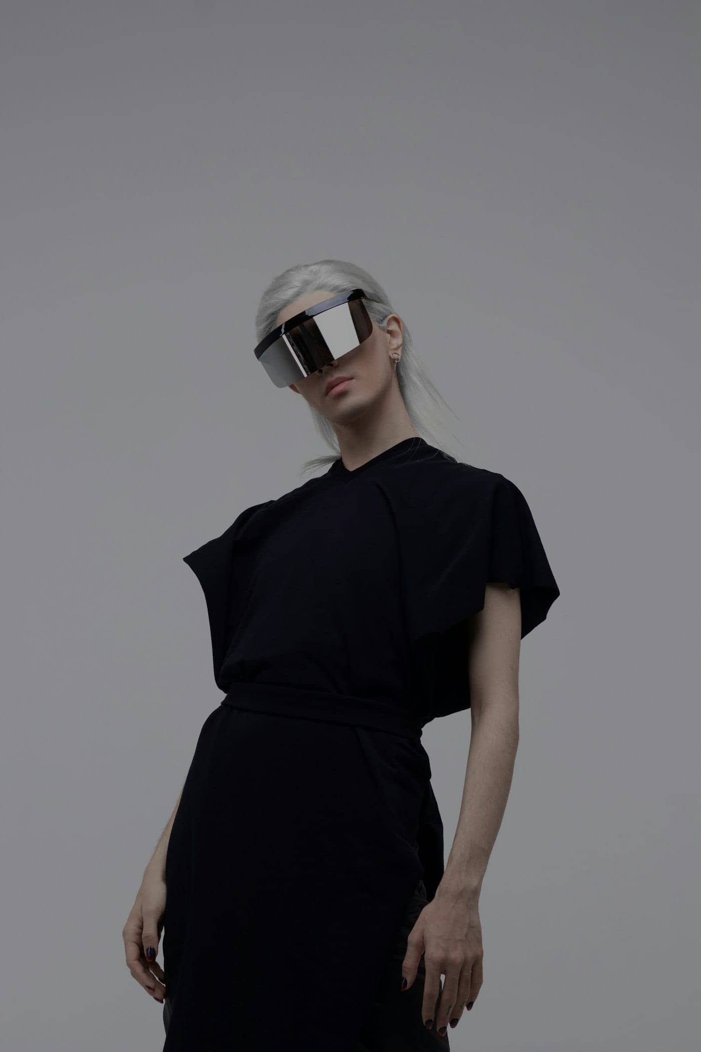 Campaign portrait in statement eyewear